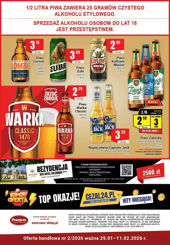 Premium Nasz Sklep - gazetka promocyjna Gazetka Premium od czwartku 29.01 do środy 11.02 - strona 6