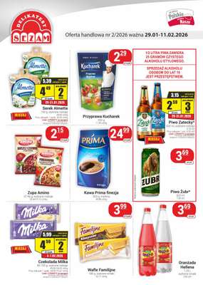 Delikatesy Sezam - gazetka promocyjna Gazetka od czwartku 29.01 do środy 11.02