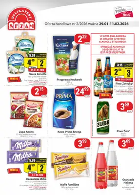 Delikatesy Sezam - gazetka promocyjna Gazetka od czwartku 29.01 do środy 11.02