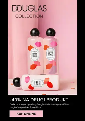 BEST SALE - gazetka promocyjna Douglas | Douglas Collection na walentynki -40% na drugi produkt od piątku 30.01 do niedzieli 01.02