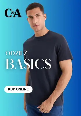 C&A - gazetka promocyjna Odzież Basic dla niego od czwartku 29.01 