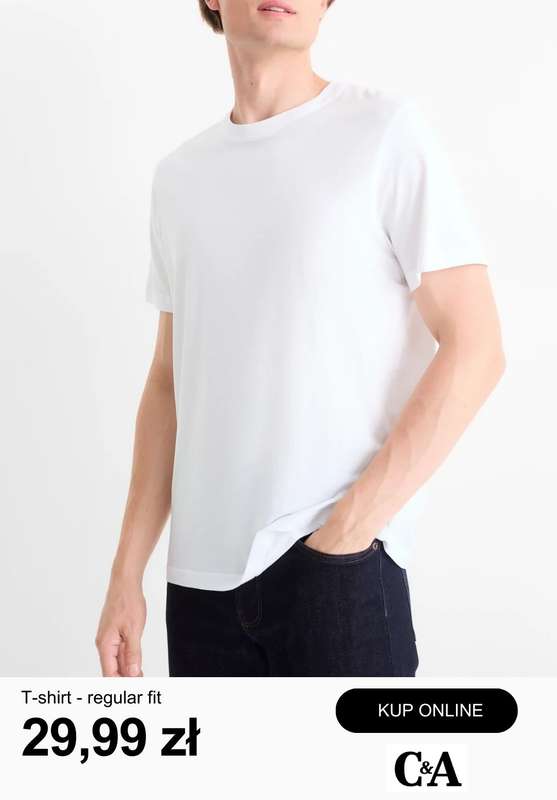 C&A - gazetka promocyjna Odzież Basic dla niego od czwartku 29.01  - strona 10
