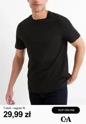 C&A - gazetka promocyjna Odzież Basic dla niego od czwartku 29.01  - strona 12