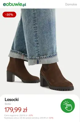 eobuwie.pl - gazetka promocyjna SALE: botki na obcasie od czwartku 29.01 do poniedziałku 02.02 - strona 4