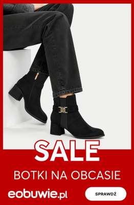 eobuwie.pl - gazetka promocyjna SALE: botki na obcasie od czwartku 29.01 do poniedziałku 02.02