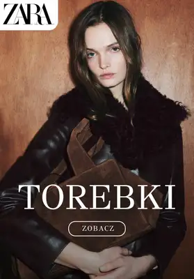 Zara - gazetka promocyjna Torebki – pomysł na stylowy prezent dla niej od czwartku 29.01 