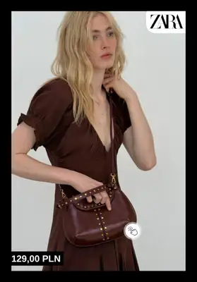 Zara - gazetka promocyjna Torebki – pomysł na stylowy prezent dla niej od czwartku 29.01  - strona 9