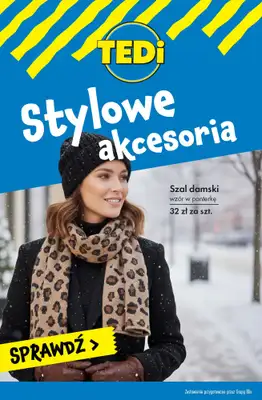 Tedi - gazetka promocyjna Stylowe akcesoria! od czwartku 29.01 do środy 04.02