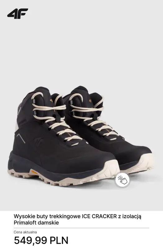 4F - gazetka promocyjna Wysokie buty trekkingowe - od 199,99 zł od czwartku 29.01  - strona 9