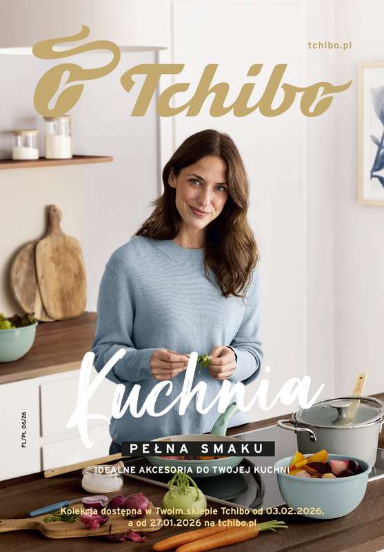 Tchibo - gazetka promocyjna Kuchnia pełna smaku od wtorku 03.02 do niedzieli 01.03