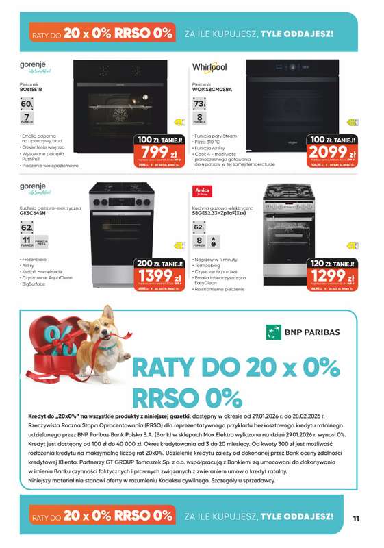 Max Elektro - gazetka promocyjna Gazetka od czwartku 29.01 do soboty 28.02 - strona 11