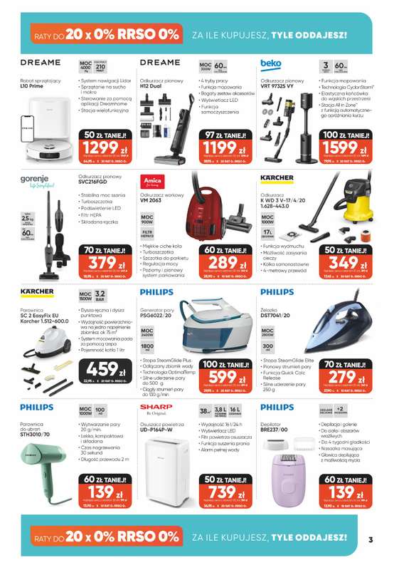 Max Elektro - gazetka promocyjna Gazetka od czwartku 29.01 do soboty 28.02 - strona 3