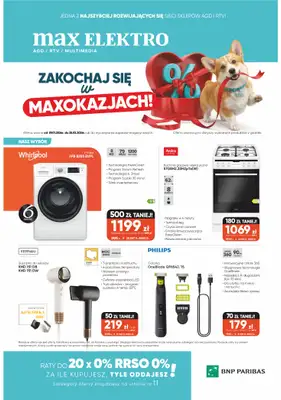 Max Elektro - gazetka promocyjna Gazetka od czwartku 29.01 do soboty 28.02