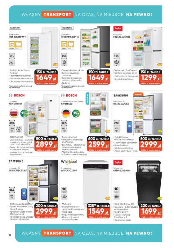 Max Elektro - gazetka promocyjna Gazetka od czwartku 29.01 do soboty 28.02 - strona 8