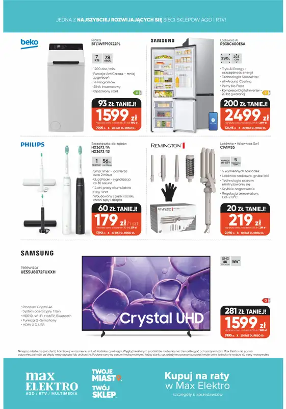 Max Elektro - gazetka promocyjna Gazetka od czwartku 29.01 do soboty 28.02 - strona 12