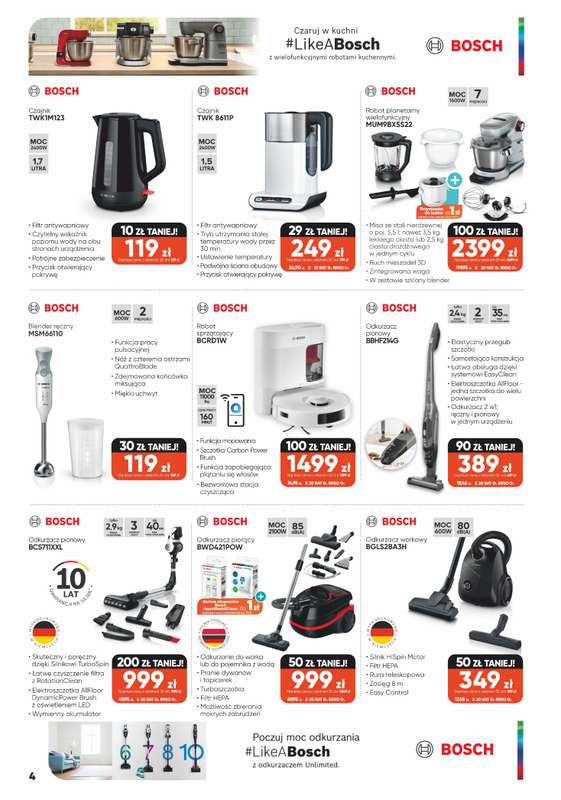 Max Elektro - gazetka promocyjna Gazetka od czwartku 29.01 do soboty 28.02 - strona 4