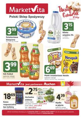 Marketvita - gazetka promocyjna Gazetka  do soboty 07.02