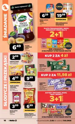 Netto - gazetka promocyjna Gazetka Spożywcza od poniedziałku 02.02 do soboty 07.02 - strona 16