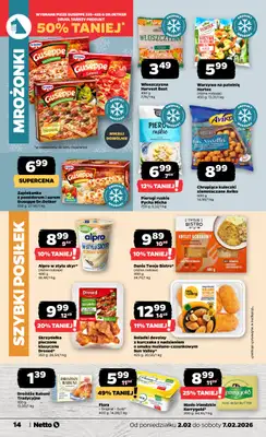 Netto - gazetka promocyjna Gazetka Spożywcza od poniedziałku 02.02 do soboty 07.02 - strona 14