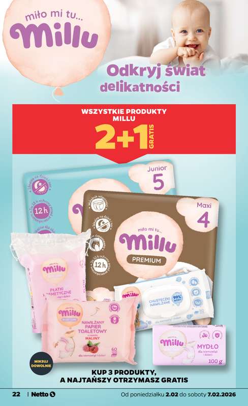 Netto - gazetka promocyjna Gazetka Spożywcza od poniedziałku 02.02 do soboty 07.02 - strona 22