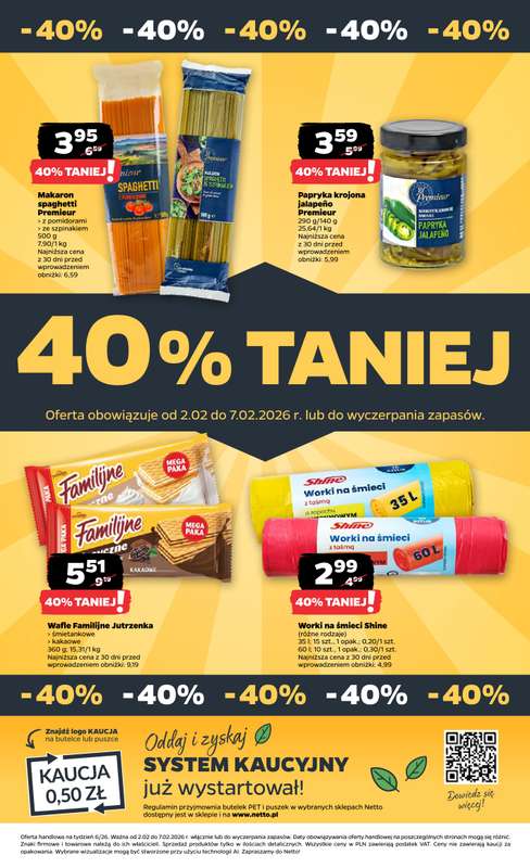 Netto - gazetka promocyjna Gazetka Spożywcza od poniedziałku 02.02 do soboty 07.02 - strona 27