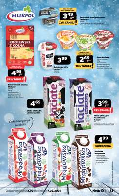 Netto - gazetka promocyjna Gazetka Spożywcza od poniedziałku 02.02 do soboty 07.02 - strona 13