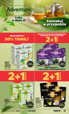 Netto - gazetka promocyjna Gazetka Spożywcza od poniedziałku 02.02 do soboty 07.02 - strona 19