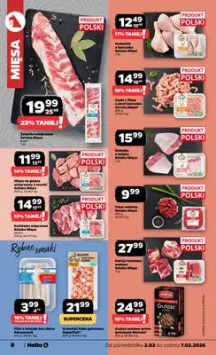 Netto - gazetka promocyjna Gazetka Spożywcza od poniedziałku 02.02 do soboty 07.02 - strona 8