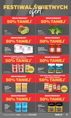 Netto - gazetka promocyjna Gazetka Spożywcza od poniedziałku 02.02 do soboty 07.02 - strona 5