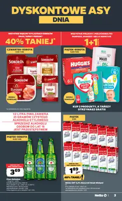 Netto - gazetka promocyjna Gazetka Spożywcza  do soboty 07.02 - strona 3