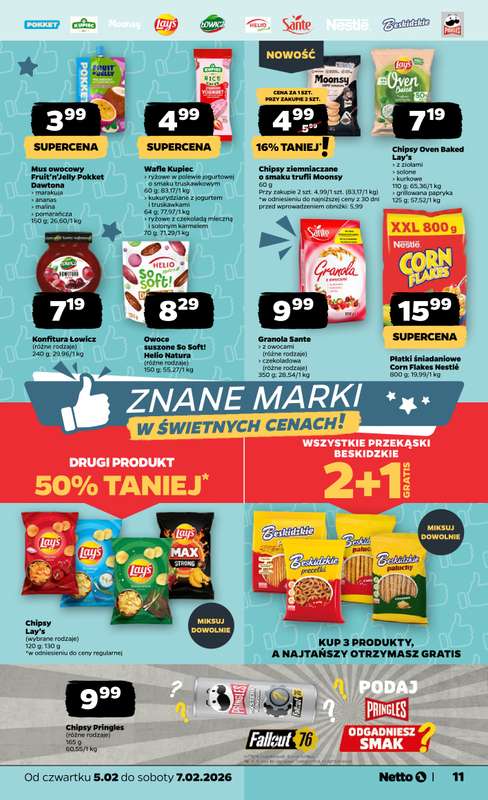 Netto - gazetka promocyjna Gazetka Spożywcza  do soboty 07.02 - strona 11