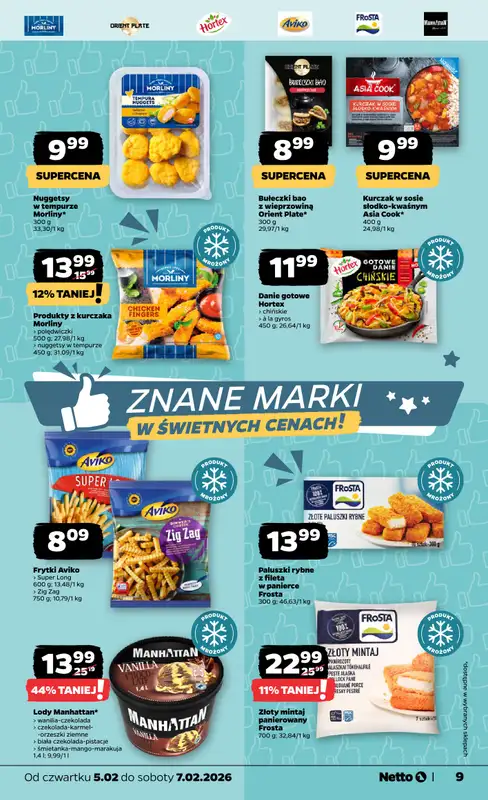 Netto - gazetka promocyjna Gazetka Spożywcza  do soboty 07.02 - strona 9