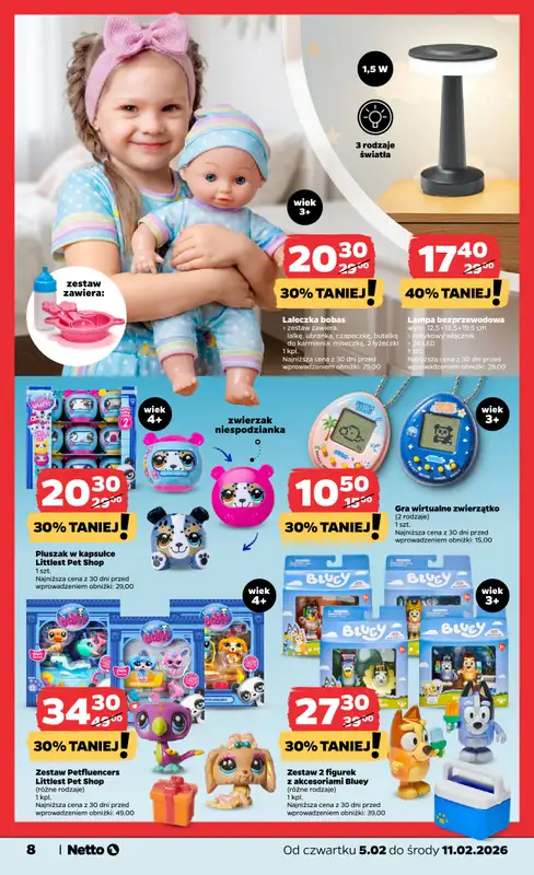 Netto - gazetka promocyjna Gazetka Spożywcza  do soboty 07.02 - strona 29