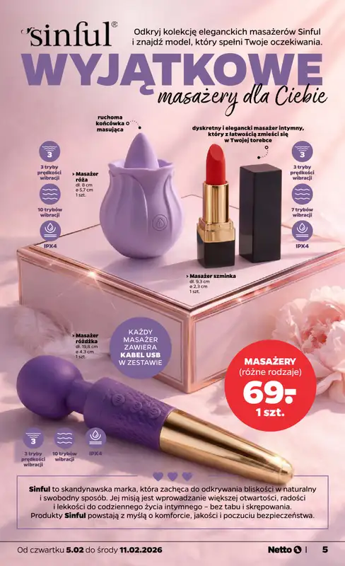 Netto - gazetka promocyjna Gazetka Spożywcza  do soboty 07.02 - strona 26