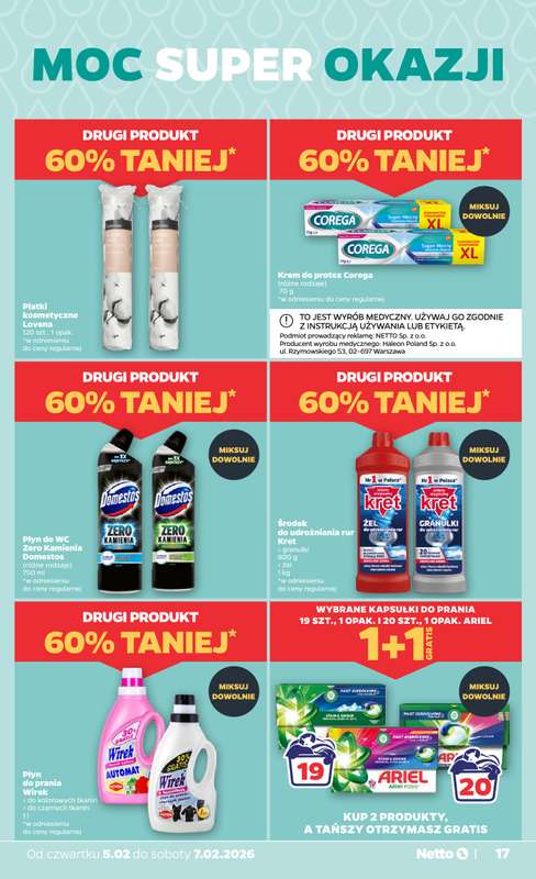 Netto - gazetka promocyjna Gazetka Spożywcza  do soboty 07.02 - strona 17