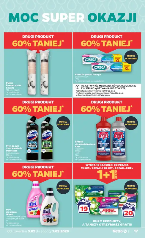 Netto - gazetka promocyjna Gazetka Spożywcza  do soboty 07.02 - strona 17
