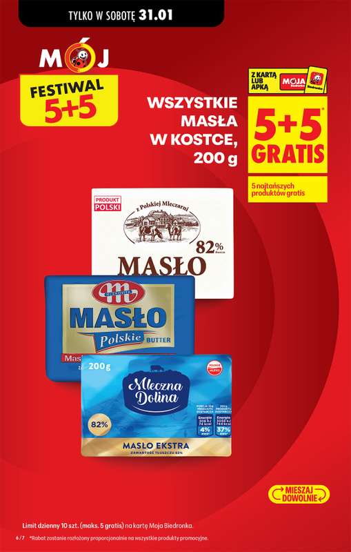 Biedronka - gazetka promocyjna Od piątku od piątku 30.01 do soboty 31.01 - strona 6