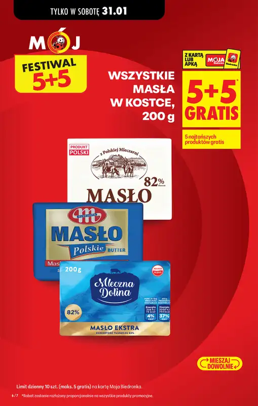 Biedronka - gazetka promocyjna Od piątku od piątku 30.01 do czwartku 05.02 - strona 6
