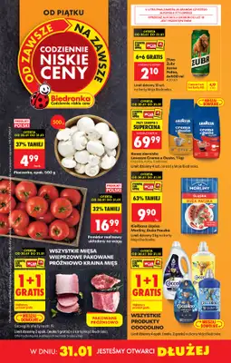 Biedronka - gazetka promocyjna Od piątku od piątku 30.01 do czwartku 05.02