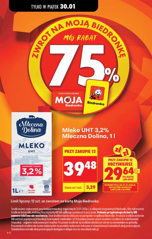 Biedronka - gazetka promocyjna Od piątku, Z ladą tradycyjną od piątku 30.01 do soboty 31.01 - strona 4