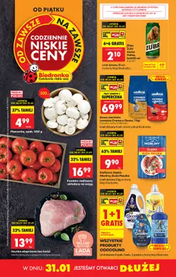 Biedronka - gazetka promocyjna Od piątku, Z ladą tradycyjną od piątku 30.01 do czwartku 05.02