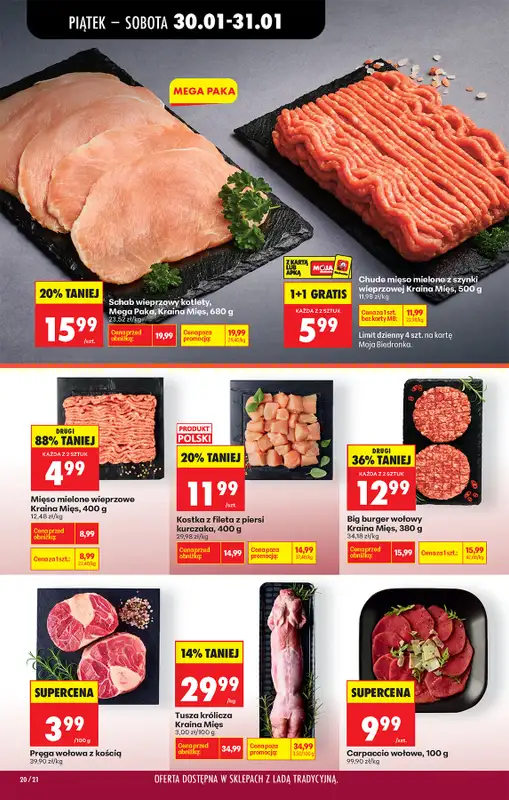 Biedronka - gazetka promocyjna Od piątku, Z ladą tradycyjną od piątku 30.01 do czwartku 05.02 - strona 24