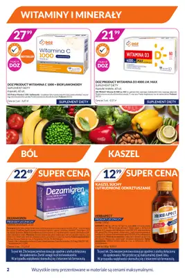 DOZ.PL - gazetka promocyjna Gazetka od poniedziałku 02.02 do niedzieli 22.02 - strona 2