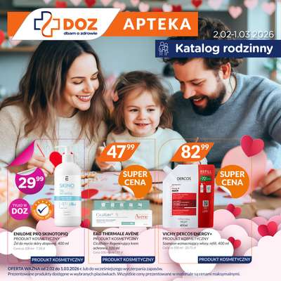 DOZ.PL - gazetka promocyjna Katalog rodzinny od poniedziałku 02.02 do niedzieli 01.03