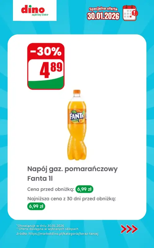 Dino - gazetka promocyjna Specjalna oferta na 30.01.2026 - promocje spoza gazetki od piątku 30.01 do piątku 30.01 - strona 6