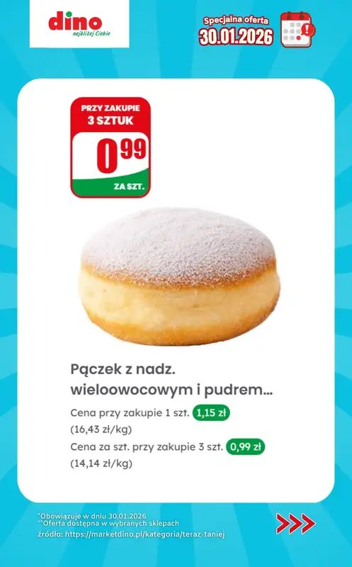 Dino - gazetka promocyjna Specjalna oferta na 30.01.2026 - promocje spoza gazetki od piątku 30.01 do piątku 30.01 - strona 10