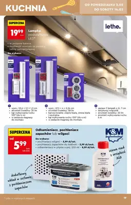 Biedronka - gazetka promocyjna Hity i inspiracje, od 31.01 od soboty 31.01 do środy 18.02 - strona 19