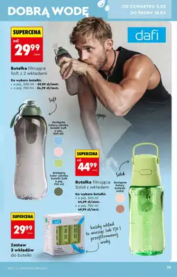 Biedronka - gazetka promocyjna Hity i inspiracje, od 31.01 od soboty 31.01 do środy 18.02 - strona 35