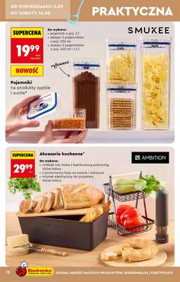 Biedronka - gazetka promocyjna Hity i inspiracje, od 31.01 od soboty 31.01 do środy 18.02 - strona 12