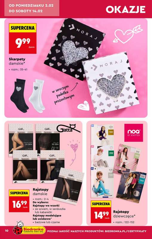 Biedronka - gazetka promocyjna Hity i inspiracje, od 31.01 od soboty 31.01 do środy 18.02 - strona 10